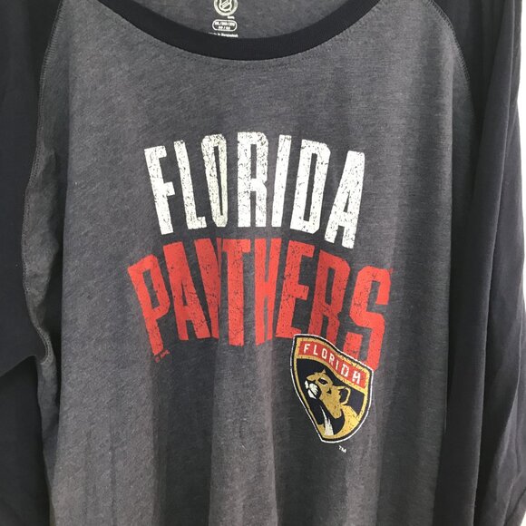 Official NHL Florida Panthers Long Sleeve T-Shirt 2XL - Picture 2 of 7